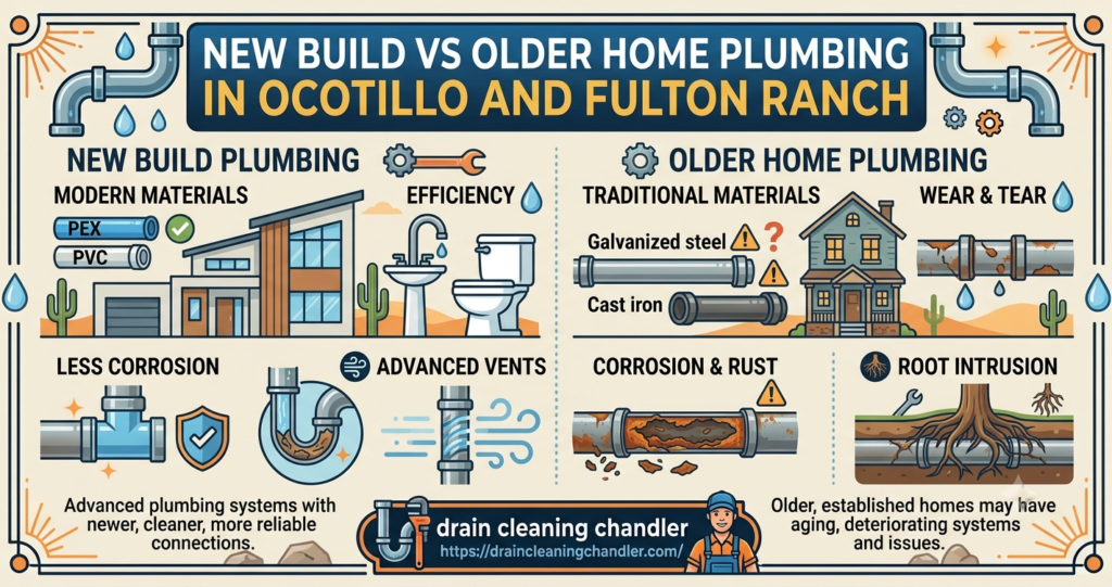 New Build vs Older Home Plumbing
