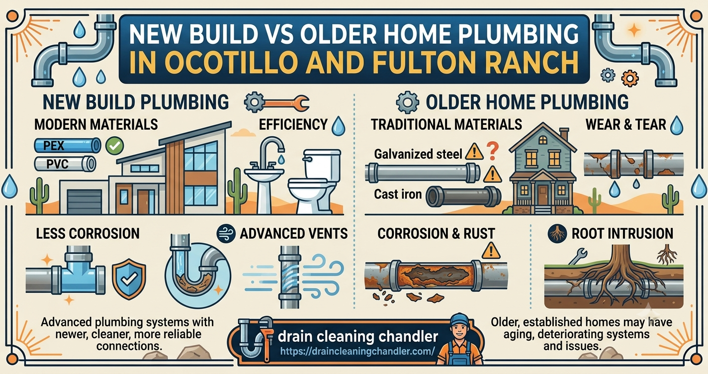 New Build vs Older Home Plumbing