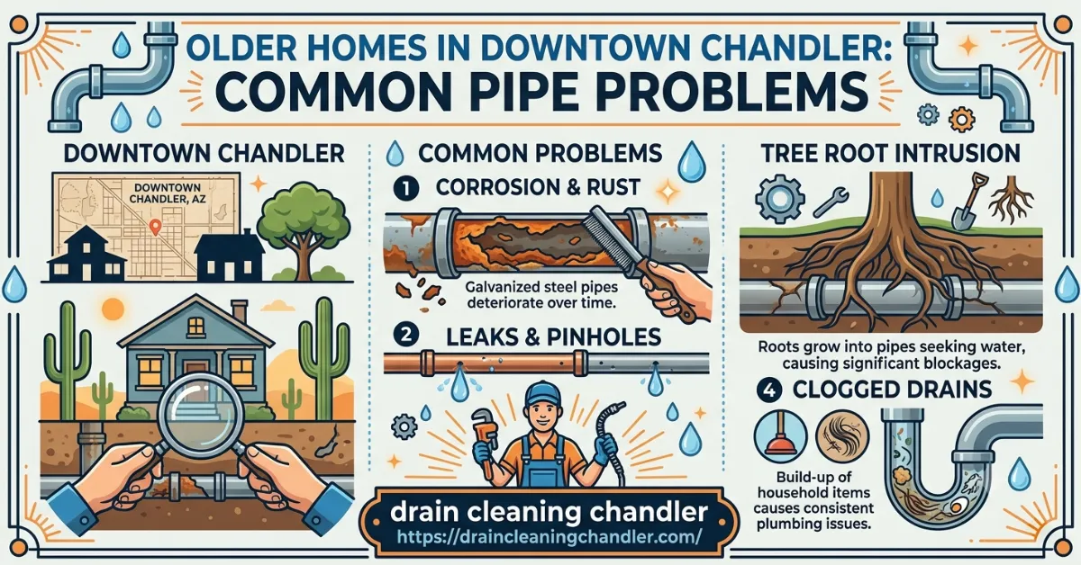 common pipe problems in Chandler