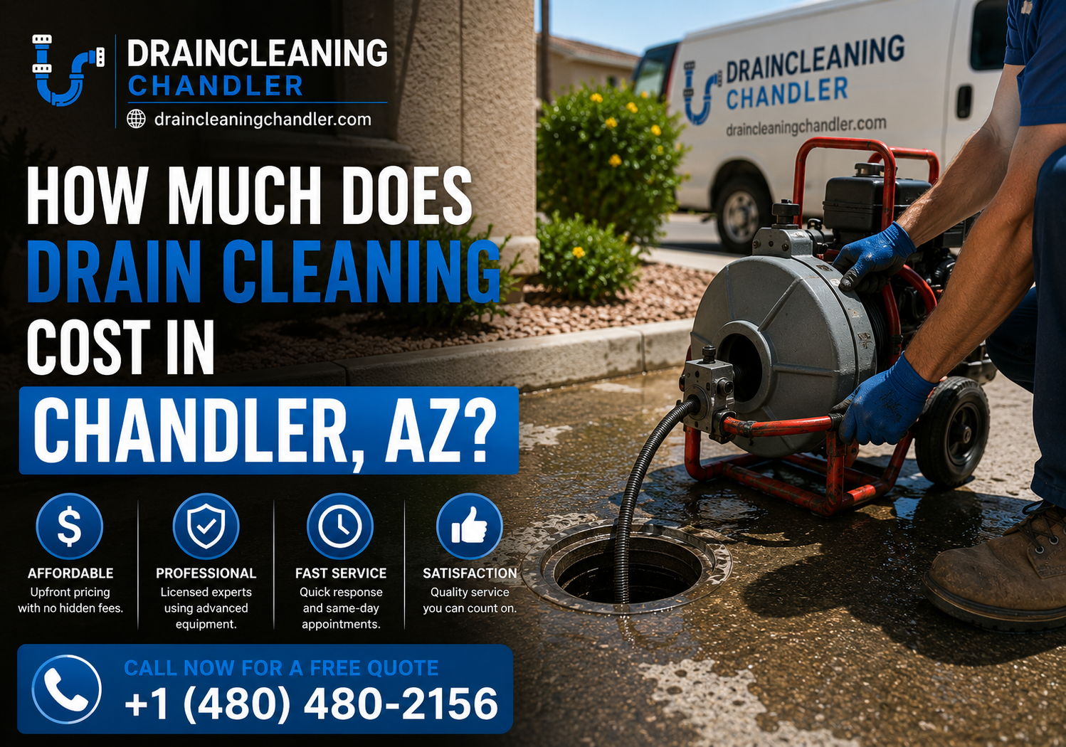 drain cleaning cost in Chandler